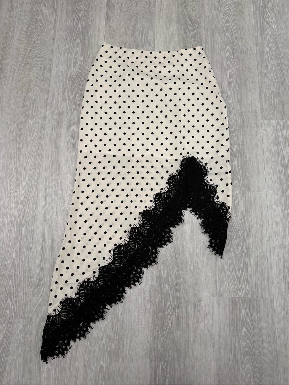 polka dot skirt